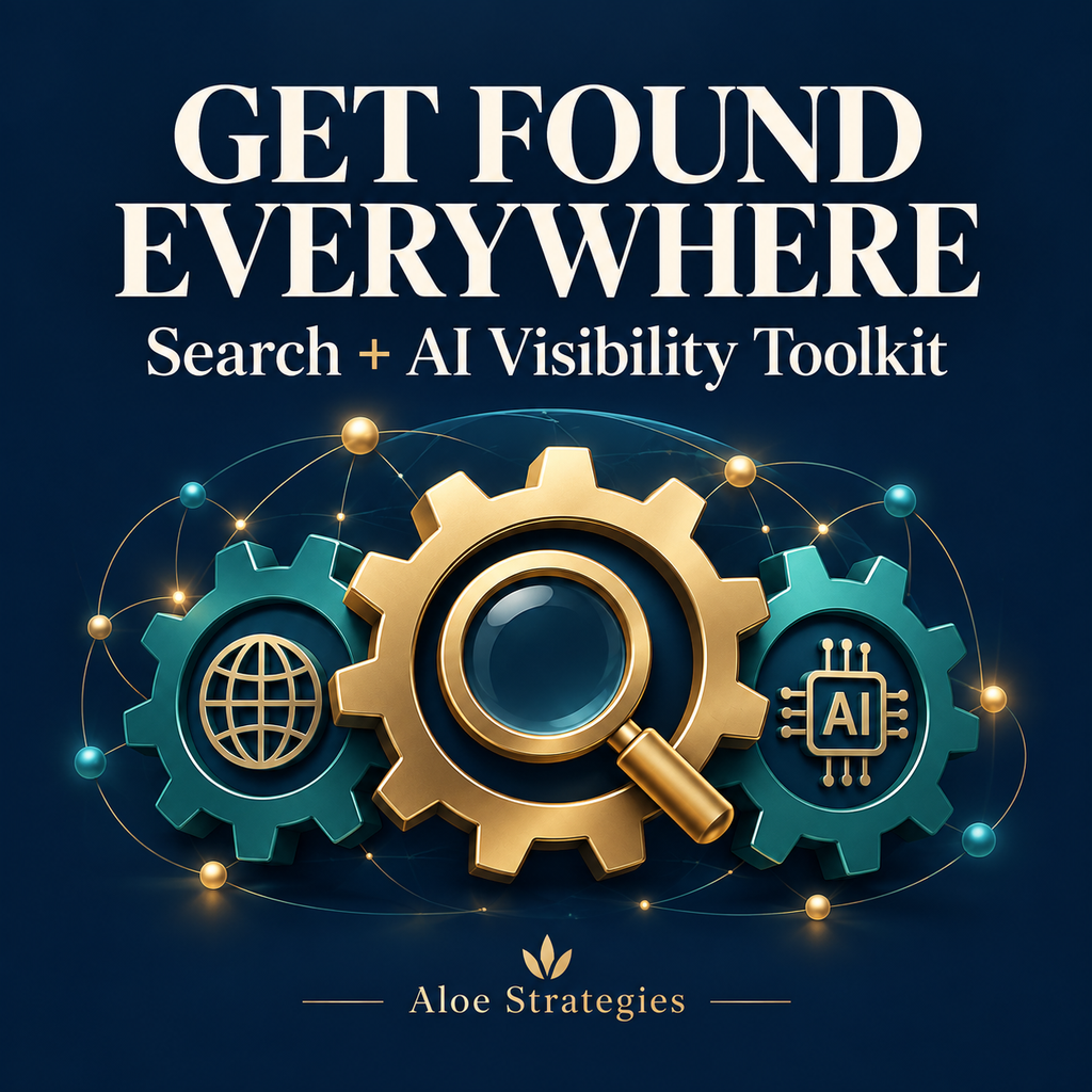 Get Found Everywhere — Search + AI Visibility Toolkit cover